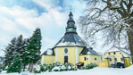 Die Seiffener Kirche - Gerade um die Weihnachtszeit ein wahres Winterwunderland 